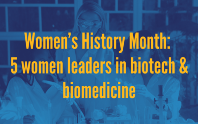 5 women leaders in biotechnology and biomedicine