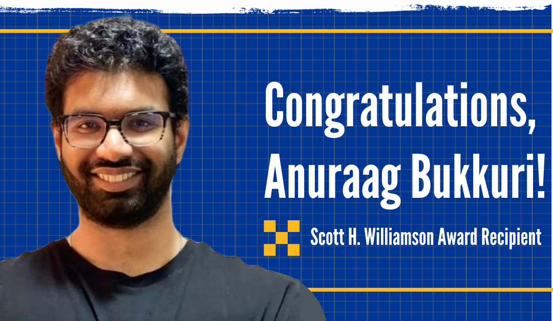 Anuraag Bukkuri earns award from the Society for Modeling and Theory in Population Biology