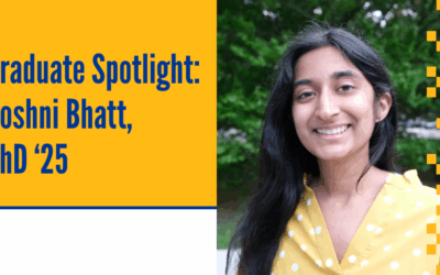Graduate Spotlight: Roshni Bhatt, PhD ‘25 