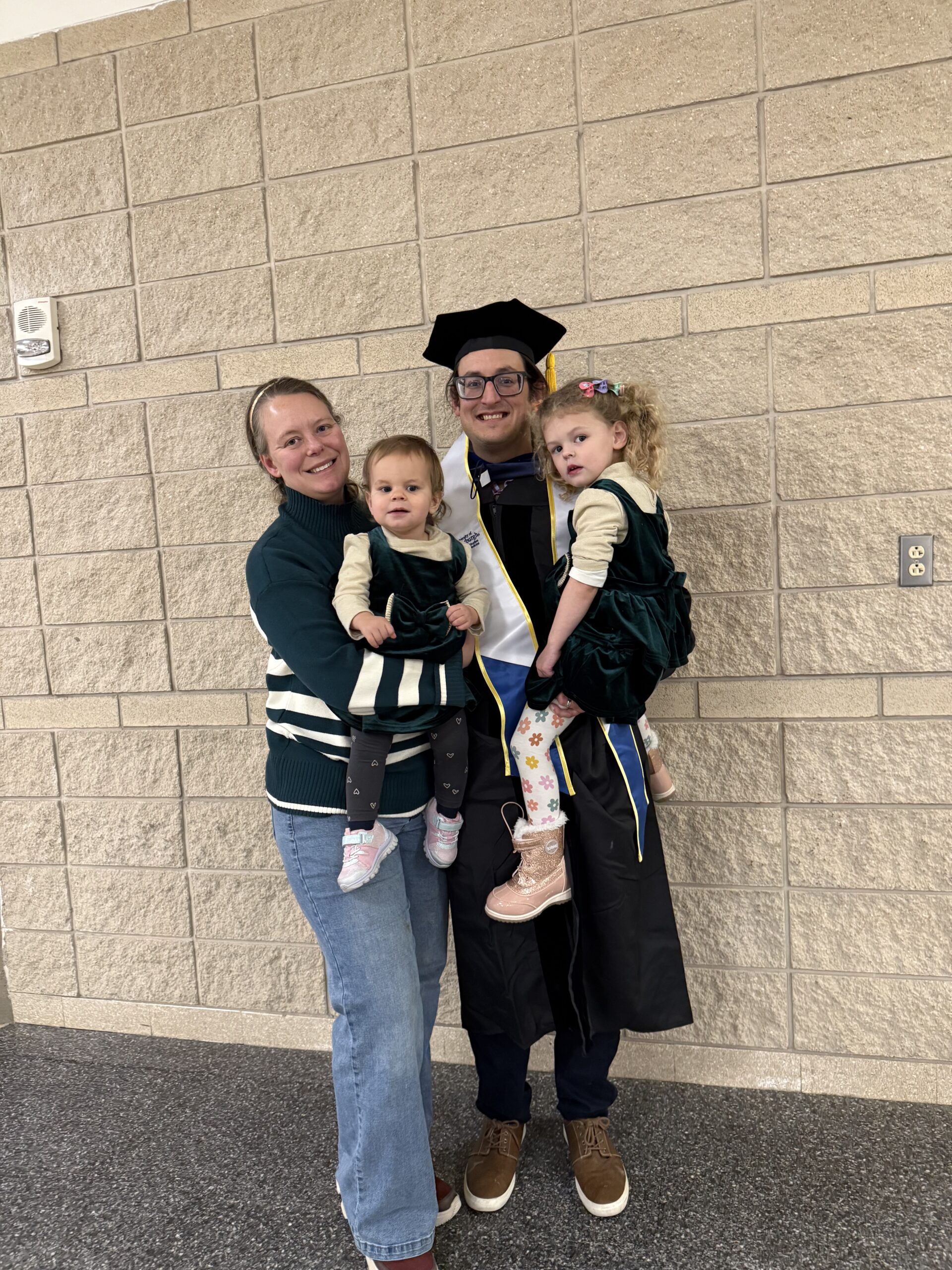 Steven Smeal and his family