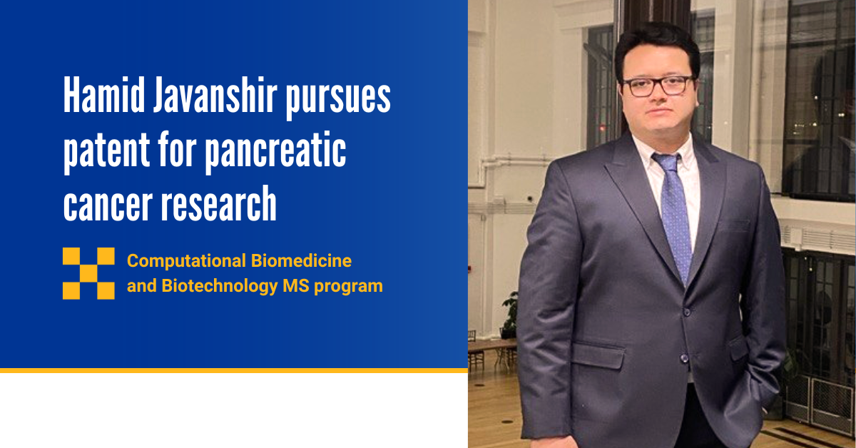 Javanshir Spotlight Hamid Javanshir cancer research project